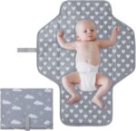 Tomtary Portable Baby Changing Mat Foldable Changing Mat Travel Changing Mat Changing Bag for Newborn Baby Bag Baby Changing Bag Travel Essentials