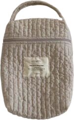 Diaper Bag Organizer, Nursery Diaper Caddy, Quilted Diaper Bag, Soft Diaper Organizer, Multi-Purpose Diaper Bag, Portable Diaper Organizer, Diaper Stacker Caddy, Cotton Diaper Bag, Diaper Bag Stacker, - Image 8