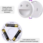 Cove Comfort Stick-On Smile Children's Night Light - LED Motion Sensing, Battery Powered, Easy Magnetic Installation [1-Pack] - Image 5