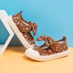 Toddler/Little Kid Girls School Casual Sneakers Boy's Flat Lazy Loafers First Walkers Skate Shoes Flat Lazy Loafers - Image 7