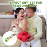 YANGUN Baby Toys 0-6 Months, Musical Caterpillar Sensory Toys with Crinkle Rattle, Baby Musical Caterpillar Toys for Babies 0-3-6-12 Months Newborn Boy Girl Children Kid X-mas Birthday Gift - Image 8