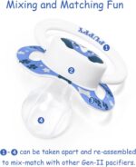 LittleForBig Bigshield Generation-II Adult Sized Printed Pacifier Puppy Pattern - Image 4