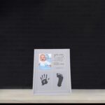 Toyvian Infant Handprint Keepsake Baby Set Hand and Foot Inkpad Photo Frame Baby Hand and Footprint Kit Baby Footprint Keepsake Infant Footprint Picture Frame baby boy ink pad Boy - Image 8