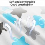 Aocase Cot Bumper Crib Rail Cover Baby Crib Bumper Cot Protector Bumper All Round Safe Alternative To Traditional Baby Cot Bumpers Breathable Bed Bumper For Toddlers,N12,150×30cm - Image 2