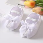 XIATANG Shoes Toddler Soft Kids Toddler Walkers Children Shoes Infant Boys Girls Princess Shoes Baby Toddler Wide Shoes Boys (White, 0-3Months) - Image 2