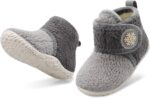 JOINFREE Girls Boys Furry House Shoes Indoor Home Booties for Little Kids Cozy Slippers - Image 7