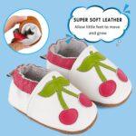 LACOFIA Baby Soft Leather Shoes Anti-Slip Soft Infant Boys Girls Slipper Crib Shoes First Walkers 0-24 Months - Image 4