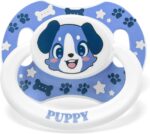 LittleForBig Bigshield Generation-II Adult Sized Printed Pacifier Puppy Pattern