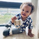 LACOFIA Baby Winter Shoes Infant Boys Anti-Slip Soft Sole Slipper Booties Crib Shoes - Image 2