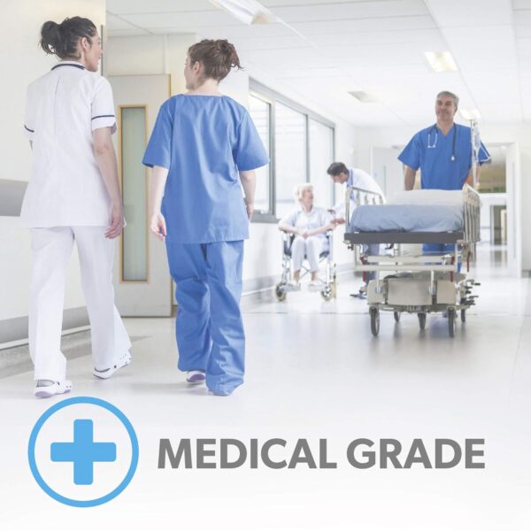 Lemon Zest Hand Sanitiser Gel - 500ml Pump Bottle - 70% Alcohol - Made in the UK (Pack of 2) - Image 3