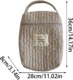 Diaper Bag Organizer, Nursery Diaper Caddy, Quilted Diaper Bag, Soft Diaper Organizer, Multi-Purpose Diaper Bag, Portable Diaper Organizer, Diaper Stacker Caddy, Cotton Diaper Bag, Diaper Bag Stacker, - Image 2