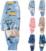 CHENSIYU Kids Boys Girls Boys White Joggers Baby Grey Joggers Baby Boys Girls Activewear Bloomer Pants Boys Grey Track Bottoms Tiny Baby Clothes Boy Baby Pants Set - Image 3