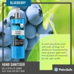 Palm Safe Blueberry Alcohol Hand Sanitiser 500 ml Pump Bottle - Image 5