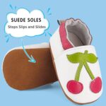 LACOFIA Baby Soft Leather Shoes Anti-Slip Soft Infant Boys Girls Slipper Crib Shoes First Walkers 0-24 Months - Image 3