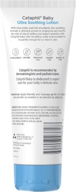 Cetaphil Baby Ultra Soothing Lotion with Shea Butter | Moisturize and Soothe Dry Skin|8 oz - Image 7