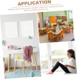 JOINPAYA Bed Bell Wind Chime Crib Cot Bed Beds Animal Cots Mobile Wind Chimes Girl Mobile Wooden Wind Chime Mobile Hanger V Hair Ball Grey - Image 2