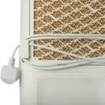 MYLEK Evaporative Air Cooler Portable Fan, 8ltr Electric Humidifier Mobile Air Purifier, Remote Control, Oscillating Louvres, Lightweight, 75W, 3 Speed Settings, Timer 8 Hour, White - Image 9