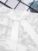 Oyolan Baby Bloomers Diaper Covers Ruffle Bloomers for Infant Girls Newborn Shorts Underwear - Image 5