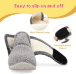 JOINFREE Girls Boys Furry House Shoes Indoor Home Booties for Little Kids Cozy Slippers - Image 4