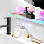 LINYAPRY 4 Packs Iridescent Acrylic Floating Shelves, 15.7 Inch Clear Acrylic Display Shelf Wall Mounted, Invisible Dolls Pop Display Shelves Wall Ledge Bookshelf for Kids Room Bathroom Dorm - Image 6