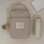 Diaper Bag Organizer, Nursery Diaper Caddy, Quilted Diaper Bag, Soft Diaper Organizer, Multi-Purpose Diaper Bag, Portable Diaper Organizer, Diaper Stacker Caddy, Cotton Diaper Bag, Diaper Bag Stacker, - Image 3