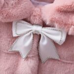 inhzoy Toddler Baby Girls Lovely Winter Cape Coat Cloak Jacket Faux Fur Outerwear Warm Clothes - Image 4