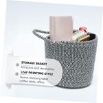 Lurrose 2 Pcs Woven Storage Basket Baby Laundry Basket Laundry Baskets Desk for Kids Nursery Baskets Liners Shelf Baskets Nursery Bins Boxes Decorative Basket Cotton Rope Child Small - Image 7