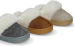 LACOFIA Boys' Girls' Slippers Kids Fluffy Slippers Non-Slip Comfy Children Winter House Shoes Warm Indoor Sliders - Image 9