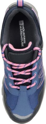 Mountain Warehouse Stampede Kids Walking Shoes - Lightweight & Waterproof Sneakers with Suede & Mesh Upper for Boys & Girls - for Spring Summer, Wet Weather - Image 7