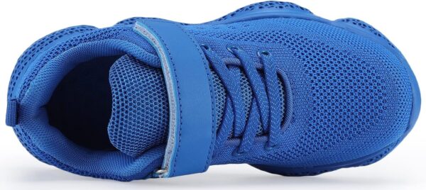 Shoful Kids Trainers Boys Tennis Shoes Girls Running Shoes Breathable Lightweight Fashion Sneakers Knit Athletic Walking Shoes - Image 5