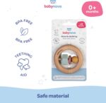 babynova Motor Skills Teether- from 0+ Months - Teething Rings Baby Toy - Tooth and Gum Pain Relief - Play & Learn - Early Motor Skills Development - BPA-Free - Image 6