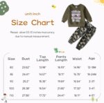 URMAGIC Toddler Baby Boys Outfits Long Sleeve Baby Boys' Clothing Sets Pockets Contrast Color Sweatshirt and Pants Fall Winter Clothes Set 12-18 18-24 Months 2T 3T 4T 5T - Image 4