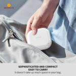 ONTERATE Small Pill Case, Travel Pill Box, Portable Pill Organizer, Pill Container for Pocket 4 Compartments, Daily Compact Travel Medicine Holder for Vitamins Medication (Black) - Image 7