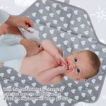 Tomtary Portable Baby Changing Mat Foldable Changing Mat Travel Changing Mat Changing Bag for Newborn Baby Bag Baby Changing Bag Travel Essentials - Image 6