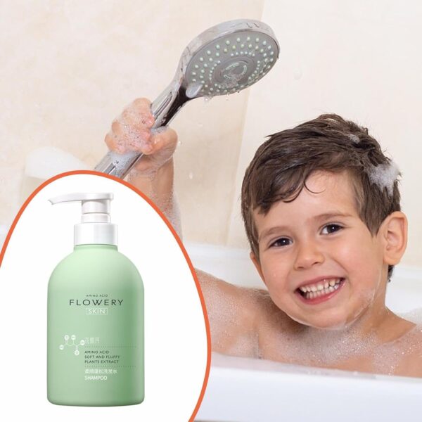 Kids Body Wash | Clean And Baby Hair Care Conditioner - Lightly Scented Gentle Bubble Bath Body Cleanser For Extract, Dry, Delicate Hair - Image 8