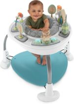 Ingenuity, Baby Activity Centre Jumper & Play Table 2-in-1 Spring & Sprout, First Forest, 11 Activities with Lights & Sounds, Development of Motor Skills, Adjustable Height, 360° Seat, 6-24 Months + - Image 15
