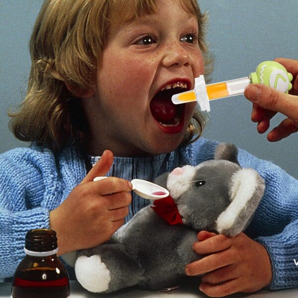 Dreuhuing Kids Medicine Syringe, Portable Silicone Liquid Medicine Dispenser, Kids Medicine Droppers, Anti-Choking Baby Medicine Syringe for Both Babies & Newborns - Image 2