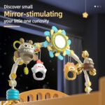 caterbee Baby bouncer toy bar, Arch pram Toys for Toddlers (Blue) - Image 8