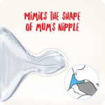 NUK Star Baby Pacifier | 0-6 Months + NUK First Choice+ Baby Bottle | 0-6 Months - Image 3