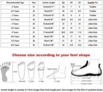 Toddler Girls Sandals Leather Soft Closed Toe Flat Sandal Gladiator T-strap Dress Sandals Anti Slip Shoes Baby Little Kid Girl Fashion Beach Sandals Casual Summer Flats Velcro Sandals - Image 5