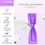 Toddler Harness Walking Leash- Child Anti Lost Wrist Link - Child Safety Harness - Upgrade with Reflective(6.5ft) - for Boys and Girls,Not Easy to Open Without Key (Purple) - Image 3