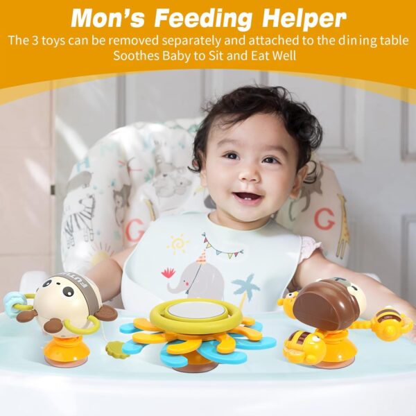 caterbee Baby bouncer toy bar, Arch pram Toys for Toddlers (Blue) - Image 5