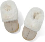 LACOFIA Boys' Girls' Slippers Kids Fluffy Slippers Non-Slip Comfy Children Winter House Shoes Warm Indoor Sliders - Image 5
