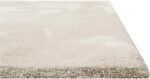Homie Living New Modern Cuddly Soft Fluffy Shaggy Rug for Living Room, Bedroom and Nursery Sienna, cream white, 200 x 200 cm quadratisch - Image 4