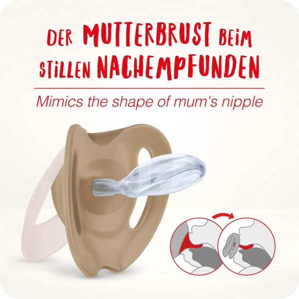 NUK Star Baby Pacifier | 0-6 Months + NUK First Choice+ Baby Bottle | 0-6 Months - Image 7