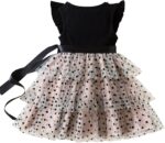 NNJXD Baby Girl Casual Dress Polka Dots Toddler Girls Tulle Dresses - Image 2