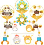 caterbee Baby bouncer toy bar, Arch pram Toys for Toddlers (Blue) - Image 4