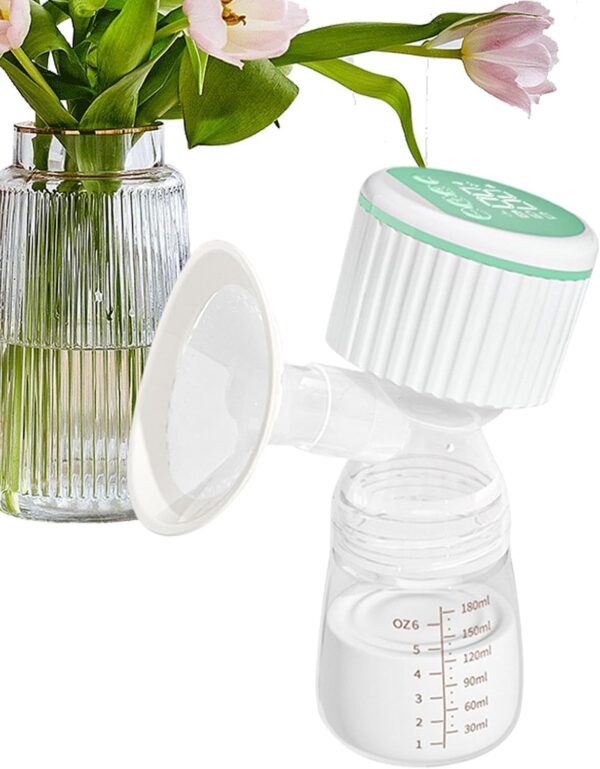 Breast Pump Electric, Breast Feeding Bottles, Milk Feeding Bottle, Double Pumping Capability Rechargeable and Portable Strong Suction Power for Female 6.5x20cm - Image 3