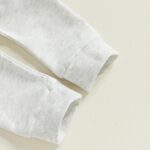 MAHUAOYIXI 2 Piece Set Toddler Boys Outfits Long Sleeve O Neck Sweatshirts Tops with Elastic Waist Cartoon Bear Sweatpants Tracksuit Set for Boys Clothes - Image 6