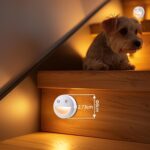 Cove Comfort Stick-On Smile Children's Night Light - LED Motion Sensing, Battery Powered, Easy Magnetic Installation [1-Pack] - Image 4